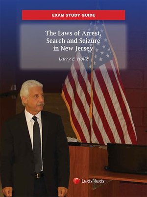cover image of New Jersey Exam Study Guide Arrest, Search and Seizure